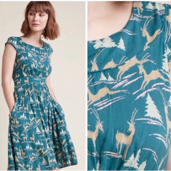 Emily And Fin Dresses & Skirts - Emily and Fin Rachel Deer Dress